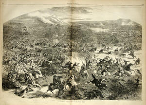 A Civil War Cavalry Charge