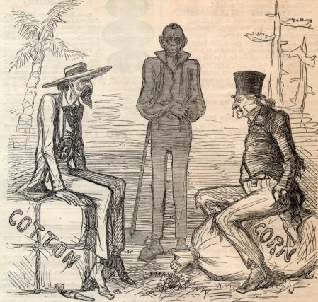 Civil War Slave Cartoon