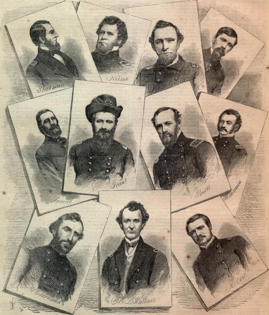 Generals at the Battle of Shiloh