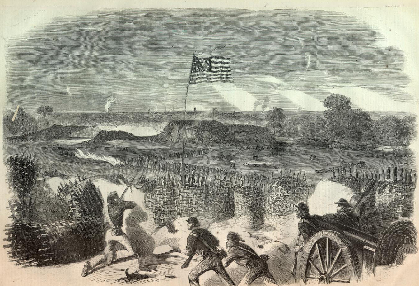 during the civil war, the union navy vicksburg