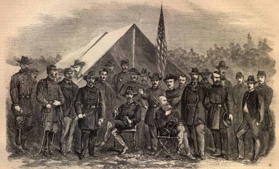 General Meade and Staff