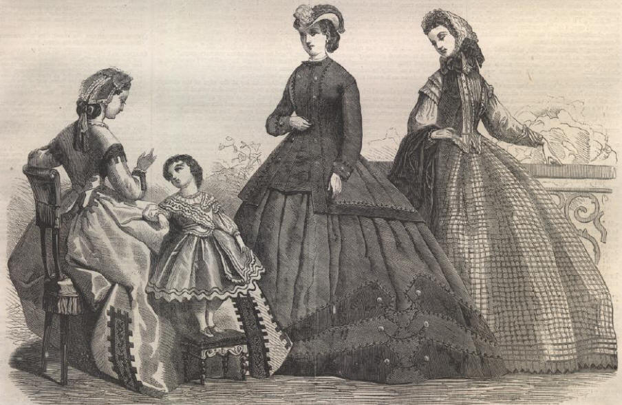 Women's Clothes 1800's