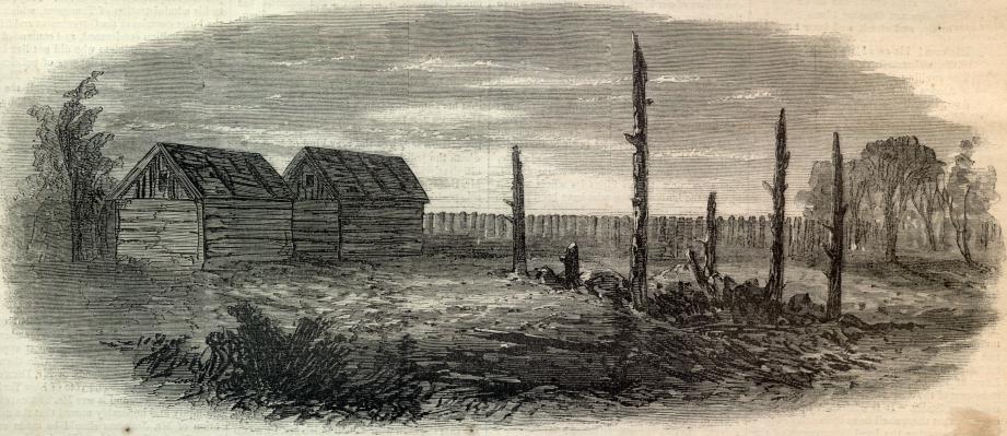 Garrett's Barn where John Wilkes Booth was shot