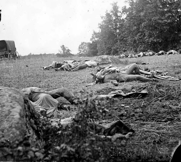 Civil War Dead Soldiers