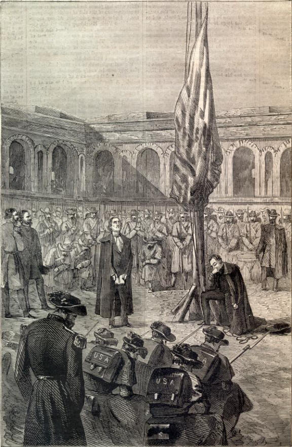 Major Anderson's Prayer at Fort Sumter
