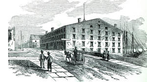 Libby Prison, Richmond Virginia, during Civil War