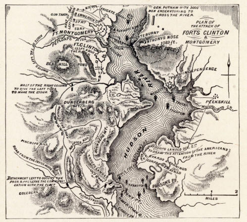 Fort Clinton Battle Map