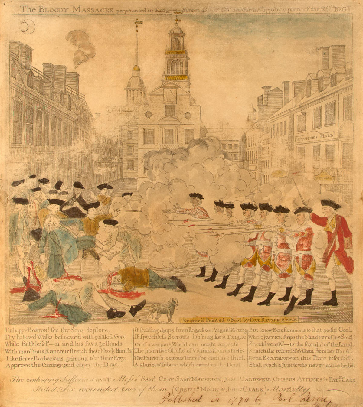 Boston Massacre Revere