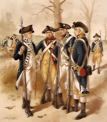 American Revolutionary War; To most people, war between England 