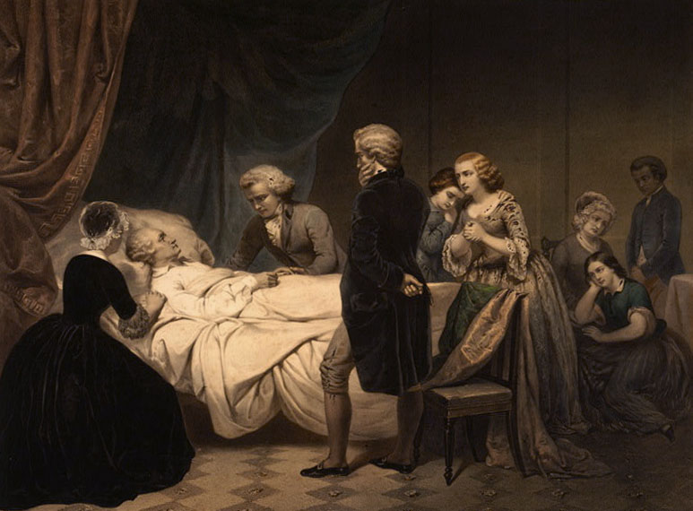 George Washington Death Bed