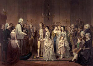George Washington and Martha Custis