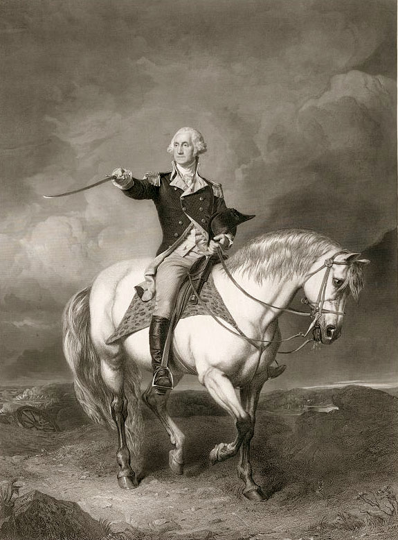 General George Washington on Horseback