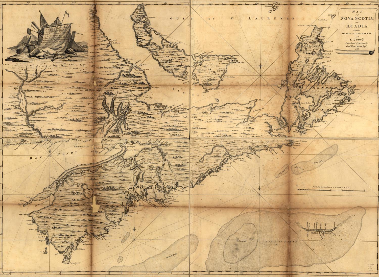 Map Acadia