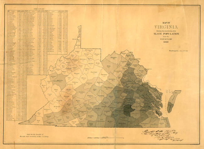 United States Map Virginia